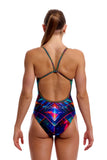 Women's One Piece Single Strap Firefly Sparkle