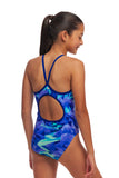 Girls Diamond Back One Piece Remarkables