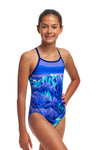 Girls Diamond Back One Piece Remarkables