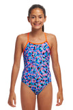 Girls Diamond Back One Piece Warp Tour