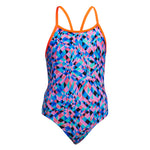 Girls Diamond Back One Piece Warp Tour