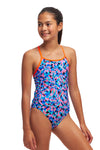 Girls Diamond Back One Piece Warp Tour