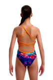 Girls Single Strap One Piece Lost Mountain