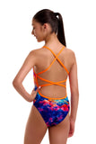 Girls Single Strap One Piece Lost Mountain