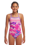 Girls Strapped In One Piece Rockie High