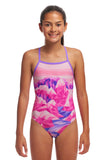 Girls Strapped In One Piece Rockie High