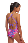 Girls Strapped In One Piece Rockie High