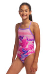 Girls Strapped In One Piece Rockie High