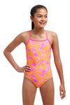 Girls' One Piece Strapped In Summer Season