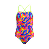 Girls' One Piece Strapped In Summer Swirl