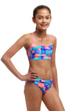 Girl's Swim Crop Top Giga Bit