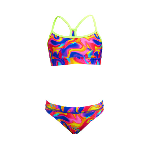 Girl's Sports Brief Summer Swirl