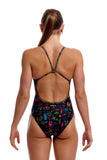 Women's  Swim Secure One Piece Doodle