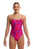 Women's Diamond Back Swim Secure Try Pink