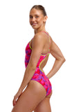 Women's Diamond Back Swim Secure Try Pink