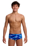 Boy's Sidewinder Trunks Clean Marine