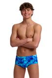Boy's Sidewinder Trunks Try Blue