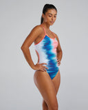 Women's Trinityfit Swimsuit Bravura white/multi