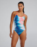 Women's Trinityfit Swimsuit Bravura white/multi