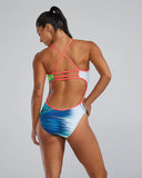 Women's Trinityfit Swimsuit Bravura white/multi