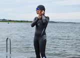 PEAKS wetsuit AZUL Dames