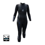 PEAKS wetsuit AZUL Dames