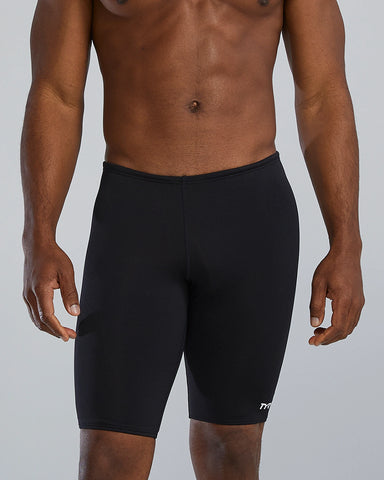 Mens TYR Durafast Elite® Jammer Swimsuit - Solid Black