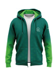 Sweater met capuchon en ritssluiting Junior Verviers Nation Green