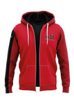 AST Junior Hooded Sweater Zipped Red