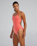 Women's Cutoutfit Swimsuit Solid coral