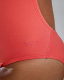 Women's Cutoutfit Swimsuit Solid coral