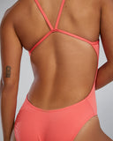 Women's Cutoutfit Swimsuit Solid coral