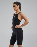 Women's TYR Venzo Openback Black Solid