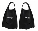 NNS Silicone Swim Fins Open Heel Black