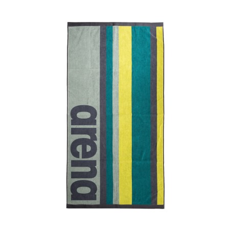 Beach Towel Multistripes Jade