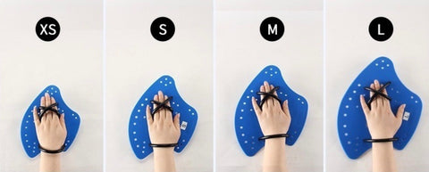 Paddles NNS L Yellow Size : 197 x 175 mm