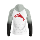 Sweater Hooded Junior SHARK White-Grey-Black-Red