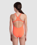Girls' Team Swimsuit Swim Pro Solid bright coral
