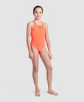 Teambadpak voor meisjes Swim Pro Solid Rood - Wit