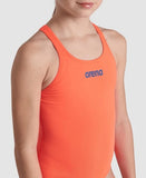 Teambadpak voor meisjes Swim Pro Solid Rood - Wit