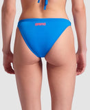 Women's Team Swim Bottom Solid Neon Blue - Team Orange