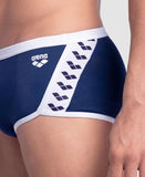 Men's Icons Swim Low Waist Navy-White