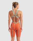 Women's Powerskin Carbon Glide Openback Sunset Coral