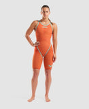 Women's Powerskin Carbon Glide Openback Sunset Coral