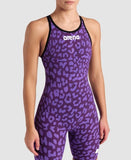 Women's Powerskin Carbon Air2 OB leopard skin violet