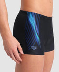 Onderwaterzwemshort heren zwart multi