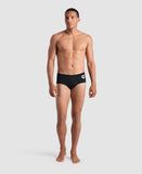 Men's One Low Waist Short Big Logo Black-Silver