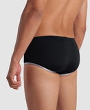 Men's One Low Waist Short Big Logo Black-Silver