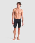 Men's Monogram swim Jammer black-dark sage multi