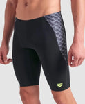 Men's Monogram swim Jammer black-dark sage multi